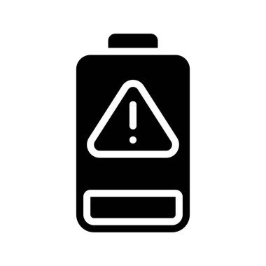 Battery icon, vector illustration simple design