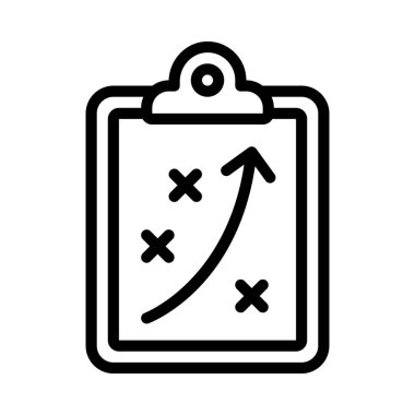 Pano simgesi, vektör illüstrasyonu basit tasarım