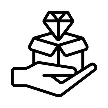 Değer simgesi vektör illüstrasyon tasarımı