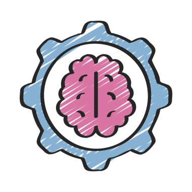 İstihbarat Yönetimi simgesi vektör illüstrasyonu 