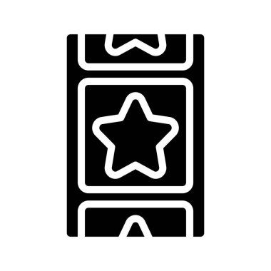 Star Walk simgesi, vektör illüstrasyonu