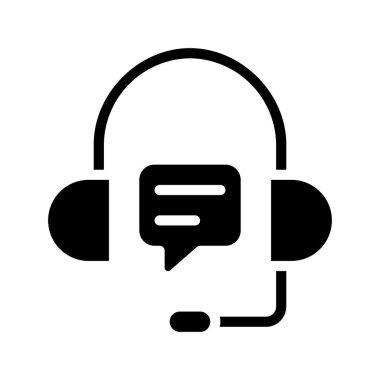 İleti simgesini, vektör illüstrasyonunu destekle  