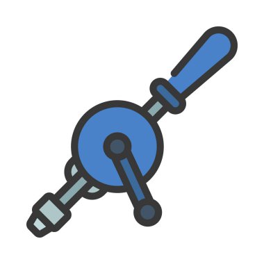 Modern El Matkabı simgesinin vektör çizimi       