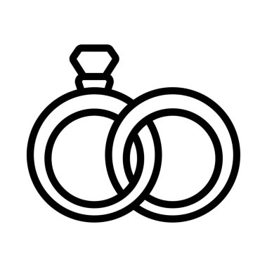 Alyans kutsal kişilerin resmi, vektör çizim   