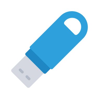 usb çubuk simgesi vektör illüstrasyonu