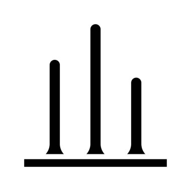 business Sound Chart simgesi, vektör illüstrasyonu