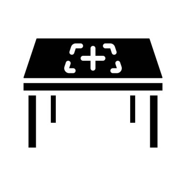 Tablo İşaretleyici düz simgesi, vektör illüstrasyonu 