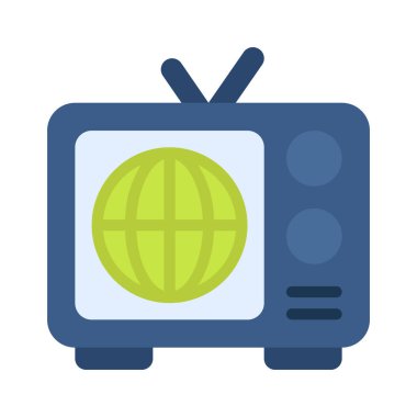 haber simgesi konsept vektör çizimi