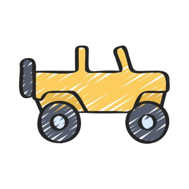 cip simgesi, vektör illüstrasyonu basit tasarım