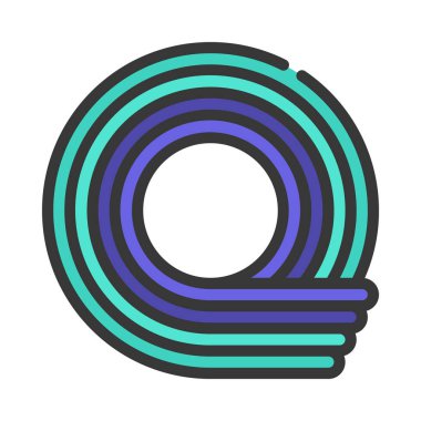 Grafik web simgesi vektör çizimi