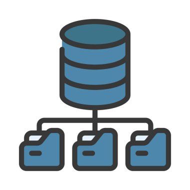 Dizin Ağ vektör çizimi, simge ögesi arkaplanı