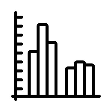  çubuk çizelgesi vektör illüstrasyonu 