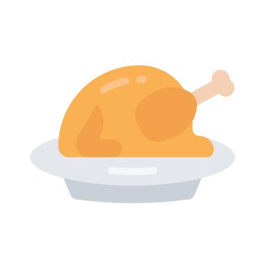 hindi yassı simgesi, vektör çizimi 