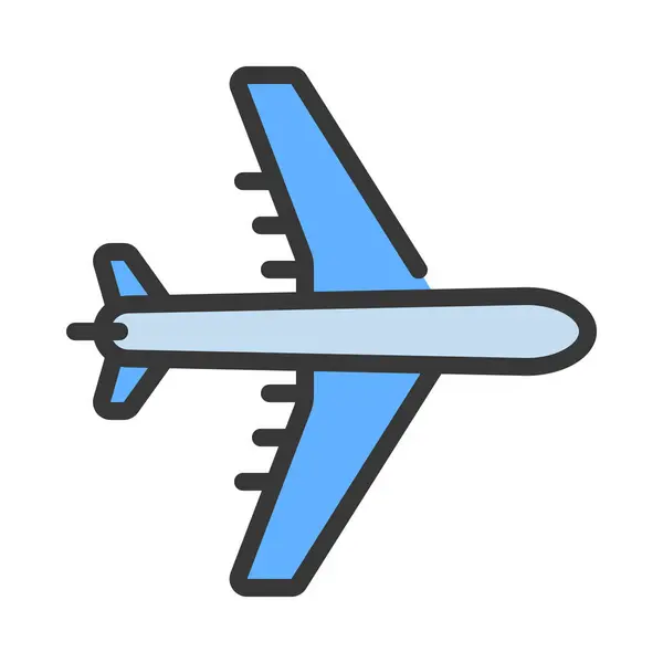 stock vector Airplane Delivery icon, vector  illustration 