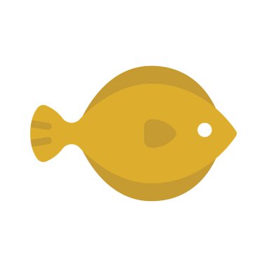 Düz simge, vektör illüstrasyonu 