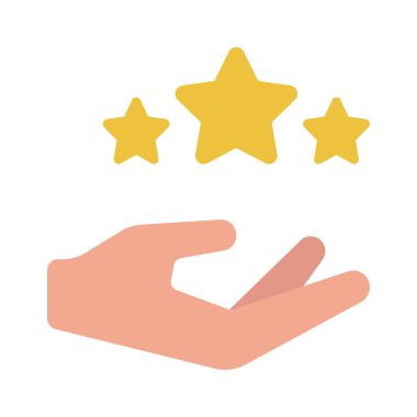 İnceleme El simgesi vektör illüstrasyonunu ver