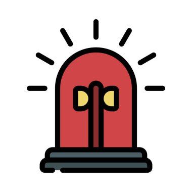 kapı simgesi, vektör illüstrasyonu basit tasarım