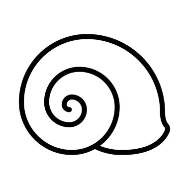 Salyangoz Web simgesi basit tasarım