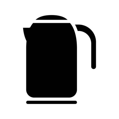 Kettle ağ simgesi vektör illüstrasyonu