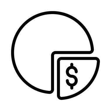 Simge vektör illüstrasyon tasarımını böler