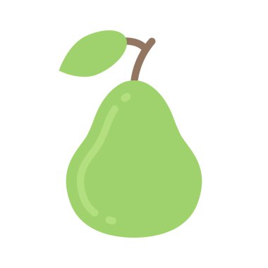 taze armut meyve izole simgesi