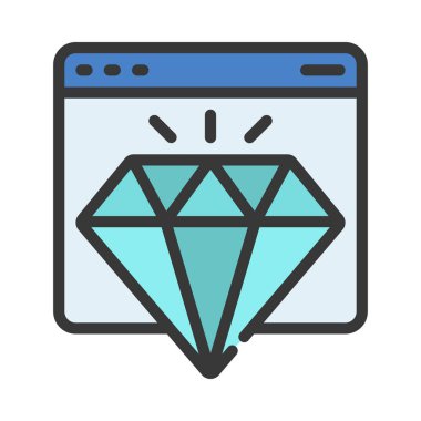 Değer simgesi vektör illüstrasyon tasarımı