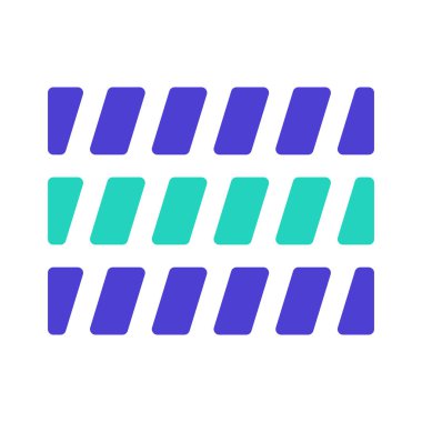 business Multi Block grafik simgesi, vektör illüstrasyonu