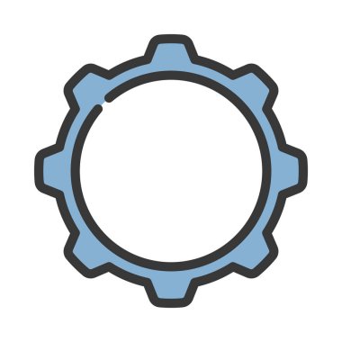 Cog Wheel vektör illüstrasyon tasarımı