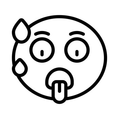 Beyaz arkaplanda duygu simgeleri izole edildi