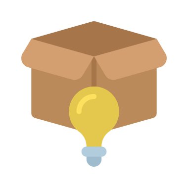 Ürün Gebe Simgesi Basit düz çizim