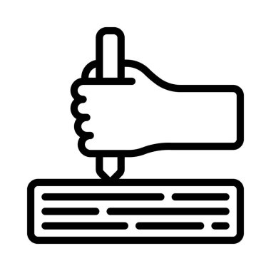 Başlangıç simgesi, vektör illüstrasyonunu ateşle