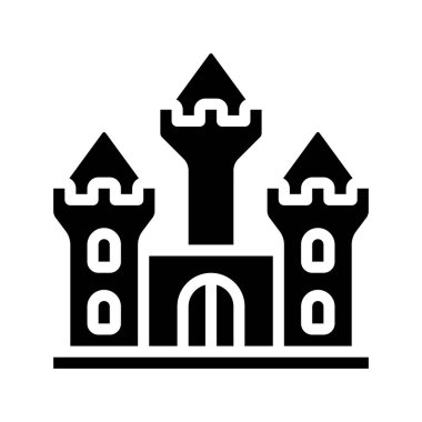 kale simgesi, vektör illüstrasyon tasarımı 