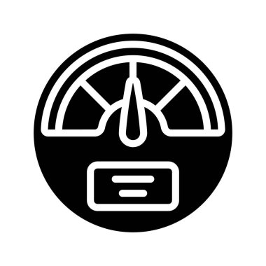 Performans simgesi vektör illüstrasyon tasarımı