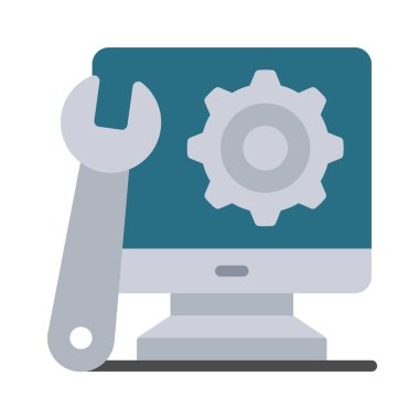 Yazılım Geliştirme konsepti vektör illüstrasyon arkaplanı 