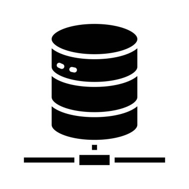 ağ paylaşım simgesi vektör illüstrasyonu. Veri Ağı              