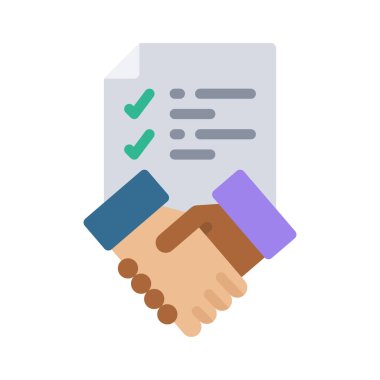 Tamamlanmış Proje simgesi vektör illüstrasyon tasarımı