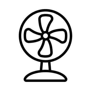fan simgesi, vektör illüstrasyonu