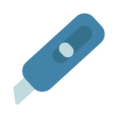 Sanat Bıçağı simgesi vektör illüstrasyon tasarımı