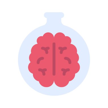 Fizik Web simgesi vektör illüstrasyonu