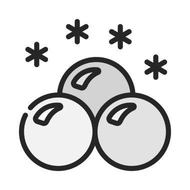 Kartopları simgesi vektör illüstrasyon tasarımı