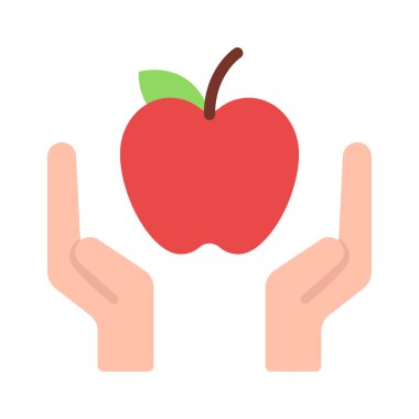 Apple web simgesi vektör illüstrasyonunu ver