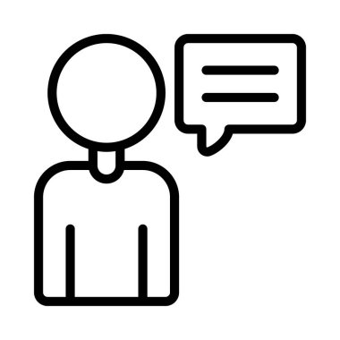 kişi simgesi vektör illüstrasyon tasarımı