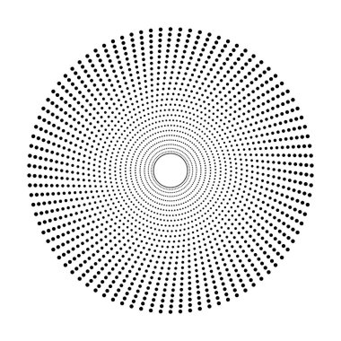 siyah ve beyaz daireler resimleme arkaplanı 