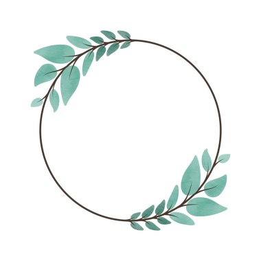 Suluboya Bitkileri Banner düz simgesi, vektör illüstrasyonu 