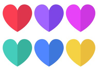 Kalpler Düz simgeler vektör illüstrasyonunu Ayarlar 