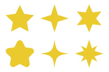 Sekiz Farklı Tarz Yıldızı Seti