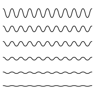 Siyah Kıvırcık Bölücü Çizgileri