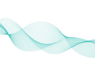 Mavi dalgalı çizgiler arka plan