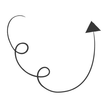 El Çekimi Kıvrımlı Ok