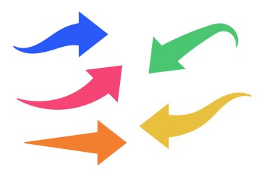 Oklar Çoklu Renkleri Ayarla